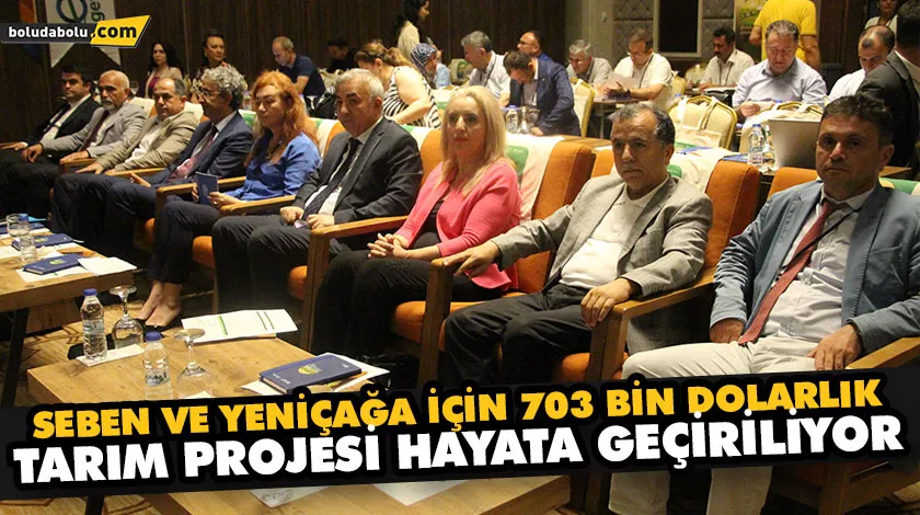 SEBEN VE YENİÇAĞA İÇİN 703 BİN DOLARLIK TARIM PROJESİ HAYATA GEÇİRİLİYOR SEBEN VE YENİÇAĞA İÇİN 703 BİN DOLARLIK TARIM PROJESİ HAYATA GEÇİRİLİYOR