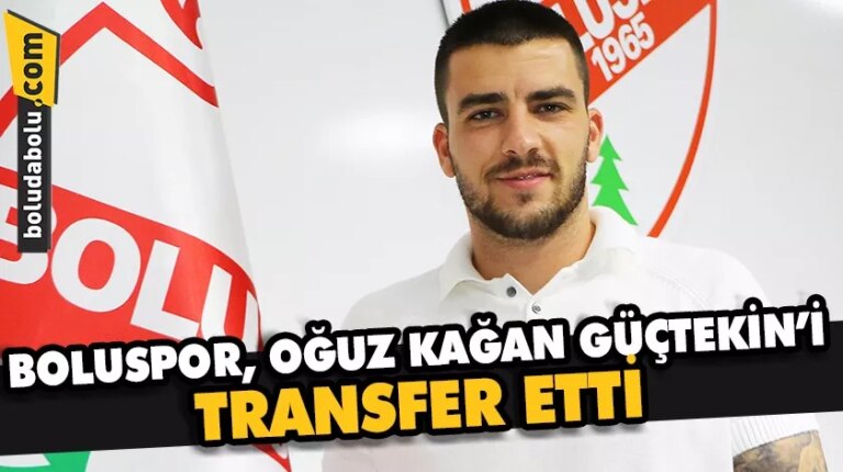 Boluspor, Oğuz Kağan Güçtekin’i transfer etti