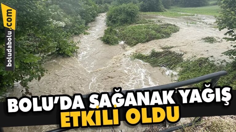Bolu Dağı’nda sağanak ve sis