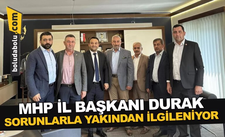 DURAK SORUNLARLA YAKINDAN İLGİLENİYOR