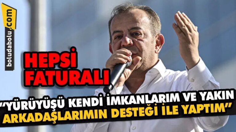 “TAYYİP ERDOĞAN BENİ DESTEKLİYOR SEN KİMSİN?”