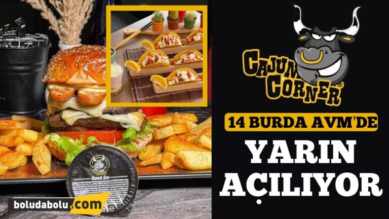 Cajun Corner Bolu’da İlk Şubesini Açıyor!