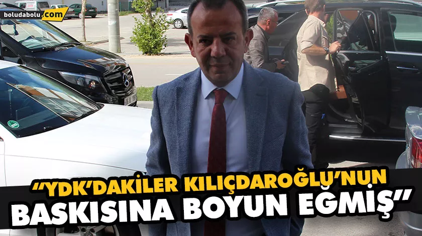 “YDK’DAKİLER KILIÇDAROĞLU’NUN BASKISINA BOYUN EĞMİŞ” “YDK’DAKİLER KILIÇDAROĞLU’NUN BASKISINA BOYUN EĞMİŞ”