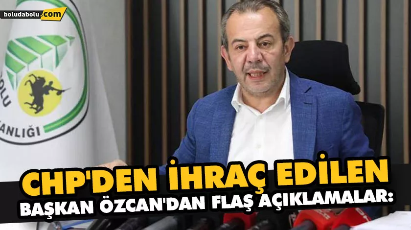 CHP’DEN İHRAÇ EDİLEN TANJU ÖZCAN’DAN FLAŞ AÇIKLAMALAR: CHP’DEN İHRAÇ EDİLEN TANJU ÖZCAN’DAN FLAŞ AÇIKLAMALAR: