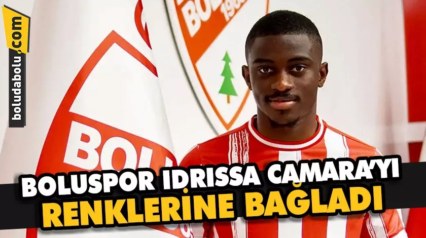 Boluspor, Idrissa Camara’yı renklerine bağladı