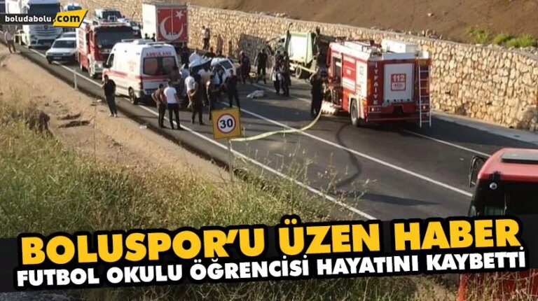 FUTBOL OKULU ÖĞRENCİSİ HAYATINI KAYBETTİ