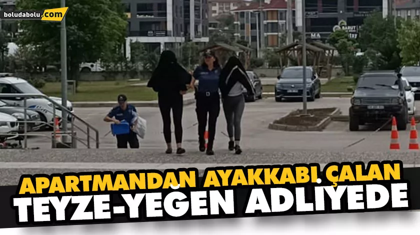 APARTMANDAN AYAKKABI ÇALAN TEYZE-YEĞEN ADLİYEDE APARTMANDAN AYAKKABI ÇALAN TEYZE-YEĞEN ADLİYEDE