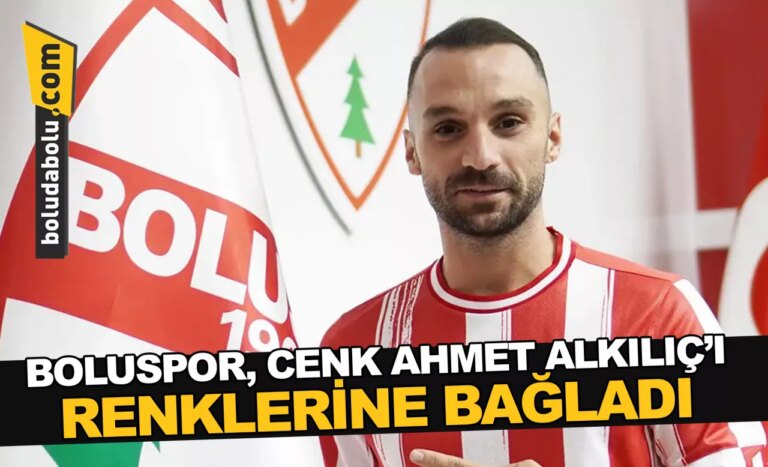 Boluspor, Cenk Ahmet Alkılıç’ı renklerine bağladı