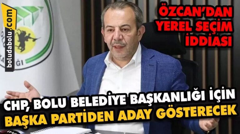 Tanju Özcan, Bolu Belediyesi’nin DEVA ya da Gelecek Partisine bırakılacağını iddia etti