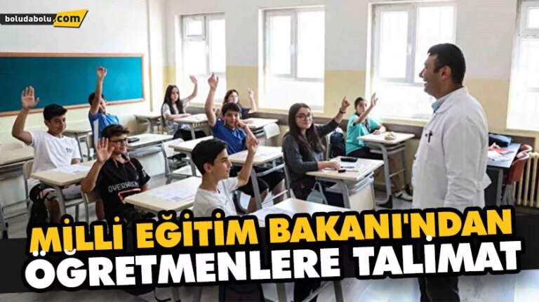 Milli Eğitim Bakanı’ndan talimat: öğretmenler beyaz önlük giyecek