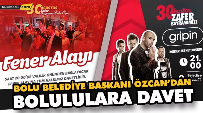 ZAFER BAYRAMI FENER ALAYI VE GRİPİN KONSERİ İLE KUTLANACAK