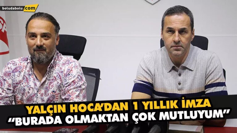 YALÇIN HOCA’DAN 1 YILLIK İMZA