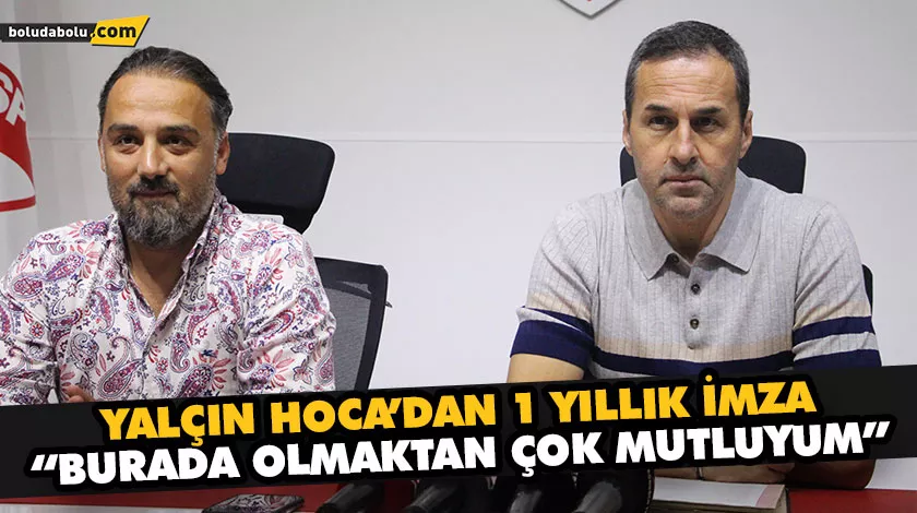 YALÇIN HOCA’DAN 1 YILLIK İMZA YALÇIN HOCA’DAN 1 YILLIK İMZA