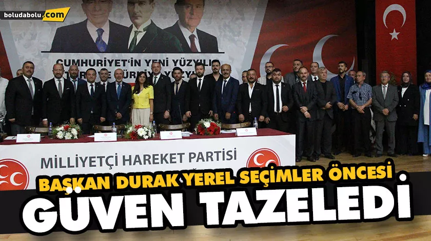 HEYECANLI, COŞKULU, KATILIMI YÜKSEK KONGREDE İLHAN DURAK YENİDEN BAŞKAN
