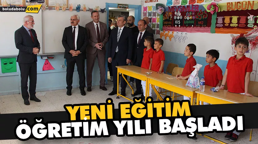 YENİ EĞİTİM ÖĞRETİM YILI BAŞLADI YENİ EĞİTİM ÖĞRETİM YILI BAŞLADI