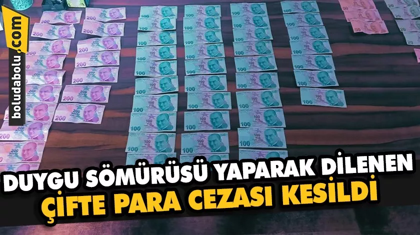 Düzce’de duygu sömürüsü yaparak dilenen çifte para cezası kesildi Düzce’de duygu sömürüsü yaparak dilenen çifte para cezası kesildi