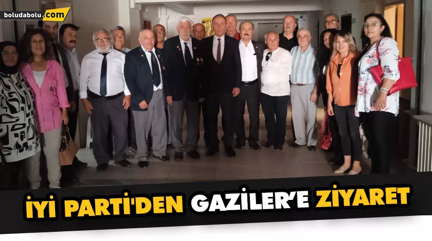İYİ PARTİ’DEN GAZİLERE ZİYARET İYİ PARTİ’DEN GAZİLERE ZİYARET
