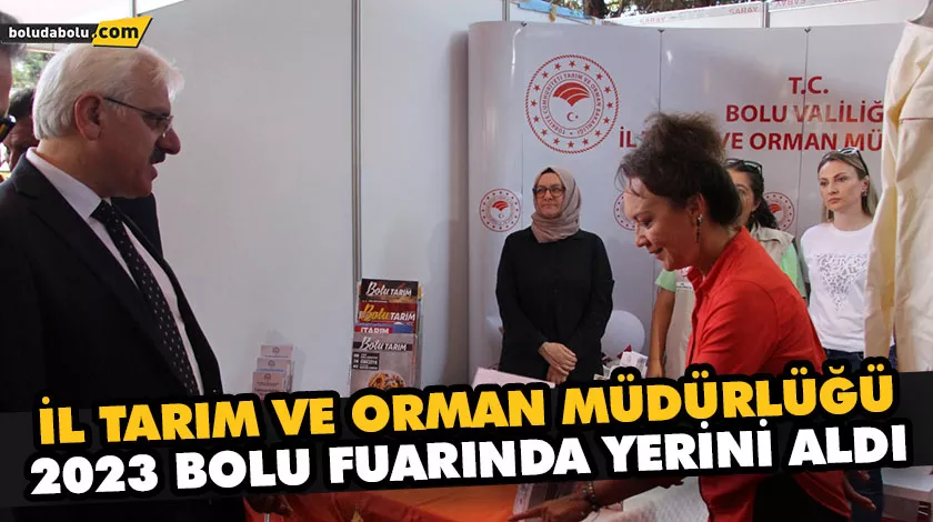 İL TARIM VE ORMAN MÜDÜRLÜĞÜ 2023 BOLU FUARINDA YERİNİ ALDI İL TARIM VE ORMAN MÜDÜRLÜĞÜ 2023 BOLU FUARINDA YERİNİ ALDI