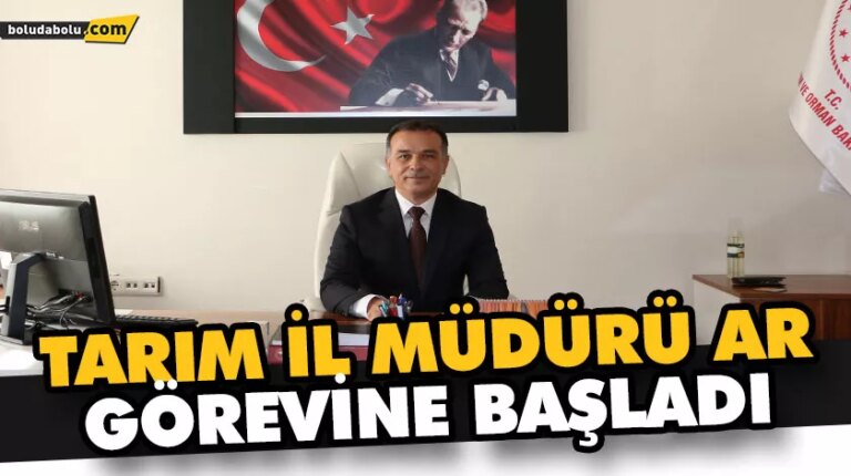TARIM İL MÜDÜRÜ ZEKERİYA AR GÖREVİNE BAŞLADI