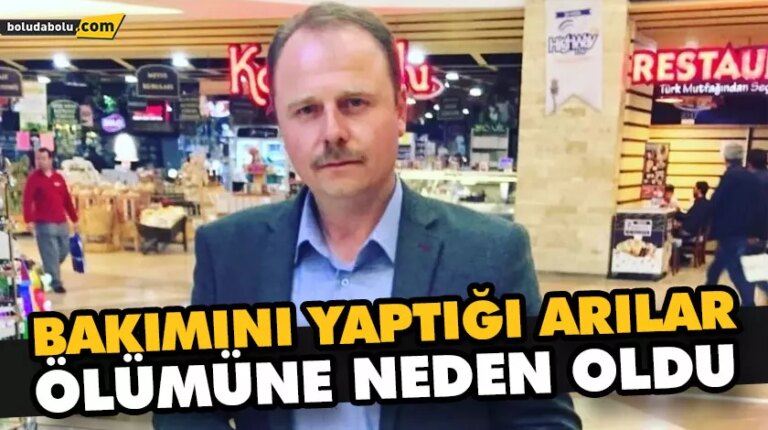 BAKIMINI YAPTIĞI ARILAR ÖLÜMÜNE NEDEN OLDU