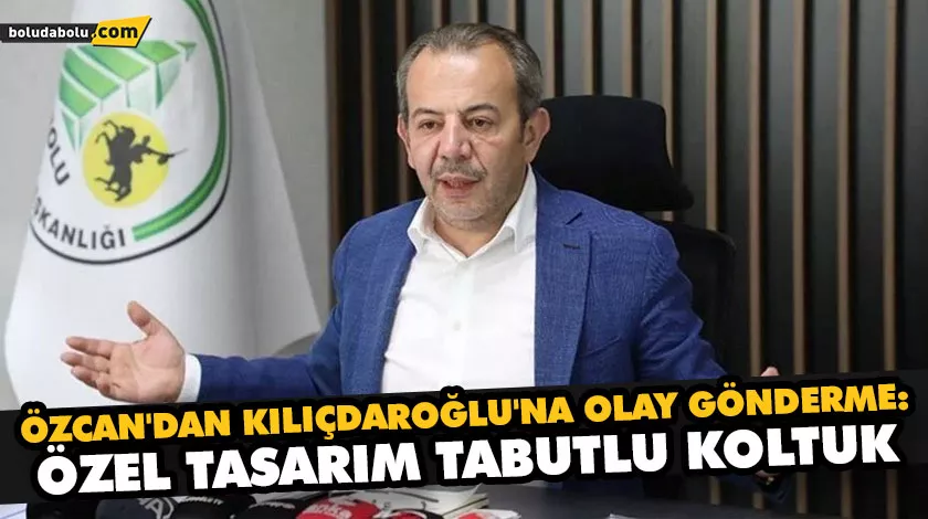 ÖZCAN’DAN KILIÇDAROĞLU’NA OLAY GÖNDERME: ÖZEL TASARIM TABUTLU KOLTUK ÖZCAN’DAN KILIÇDAROĞLU’NA OLAY GÖNDERME: ÖZEL TASARIM TABUTLU KOLTUK
