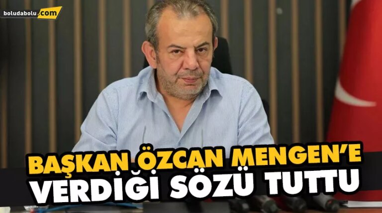BOLU BELEDİYESİ MENGEN İLÇESİNİN ÜSTYAPISINI YENİLİYOR