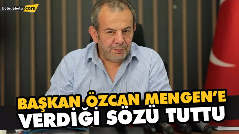 BOLU BELEDİYESİ MENGEN İLÇESİNİN ÜSTYAPISINI YENİLİYOR BOLU BELEDİYESİ MENGEN İLÇESİNİN ÜSTYAPISINI YENİLİYOR