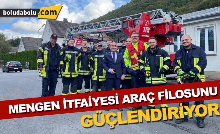 Mengen itfaiyesi araç filosunu güçlendiriyor