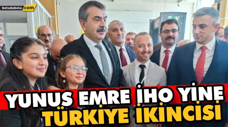 YUNUS EMRE İHO YİNE TÜRKİYE İKİNCİSİ