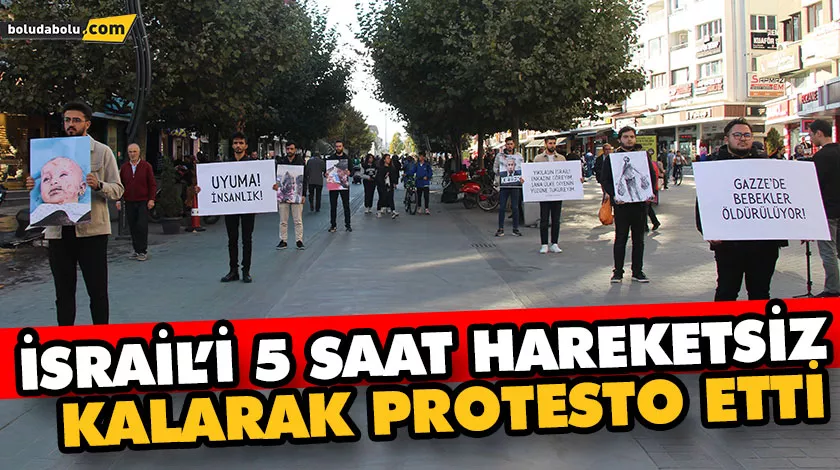 İSRAİL’İ 5 SAAT HAREKETSİZ KALARAK PROTESTO ETTİ İSRAİL’İ 5 SAAT HAREKETSİZ KALARAK PROTESTO ETTİ
