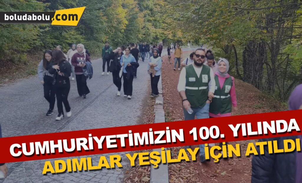 CUMHURİYETİMİZİN 100. YILINDA ADIMLAR YEŞİLAY İÇİN ATILDI CUMHURİYETİMİZİN 100. YILINDA ADIMLAR YEŞİLAY İÇİN ATILDI