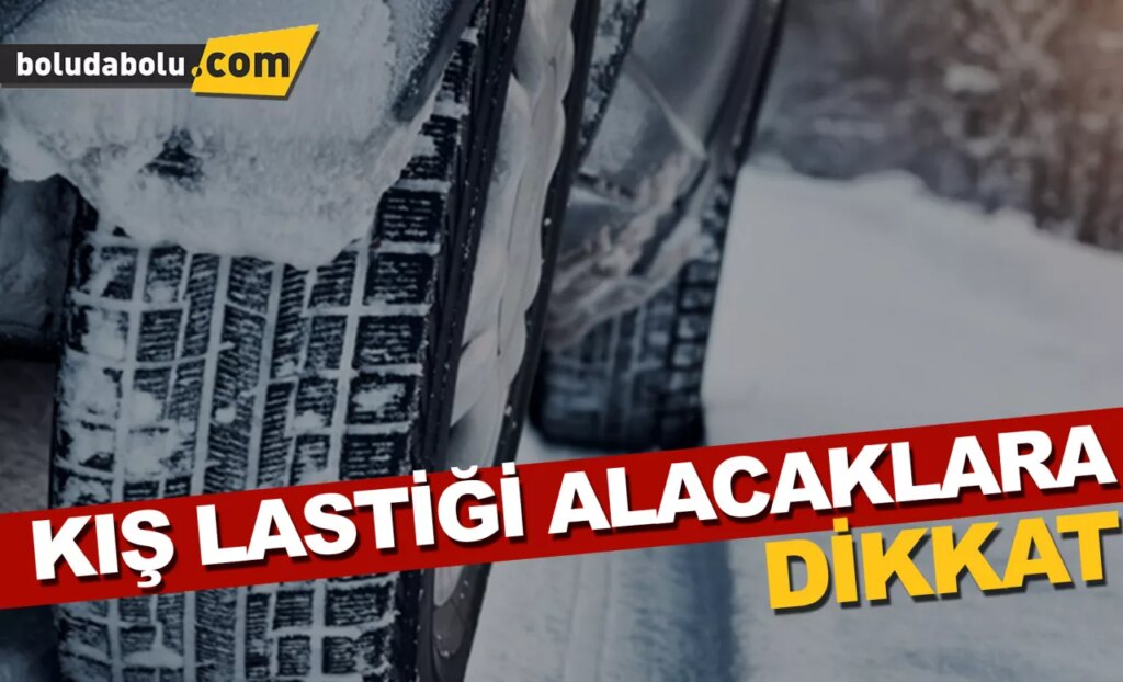 Kış lastiği alırken üretim tarihine dikkat Kış lastiği alırken üretim tarihine dikkat