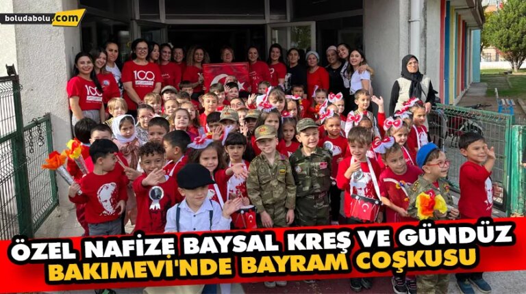 Özel Nafize Baysal Kreş ve Gündüz Bakımevi’nde Bayram coşkusu