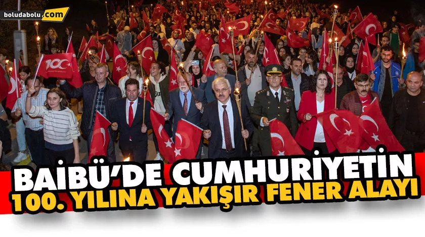 BAİBÜ’DE CUMHURİYETİN 100. YILINA YAKIŞIR FENER ALAYI BAİBÜ’DE CUMHURİYETİN 100. YILINA YAKIŞIR FENER ALAYI