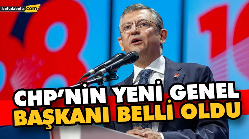 CHP’nin yeni genel başkanı Özgür Özel CHP’nin yeni genel başkanı Özgür Özel