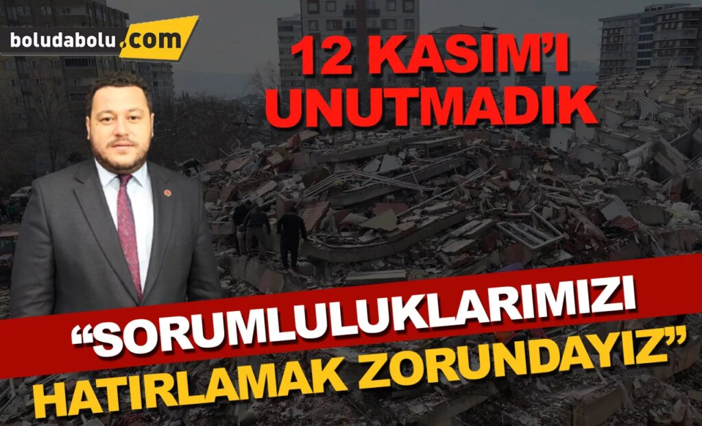 CHP İL BAŞKANI KARAGÖZ, 12 KASIM MESAJI CHP İL BAŞKANI KARAGÖZ, 12 KASIM MESAJI