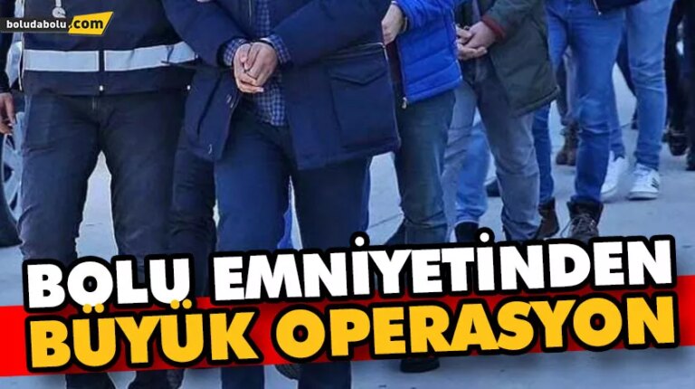 ONLARCA KİŞİ YAKALANDI