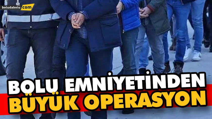 ONLARCA KİŞİ YAKALANDI ONLARCA KİŞİ YAKALANDI
