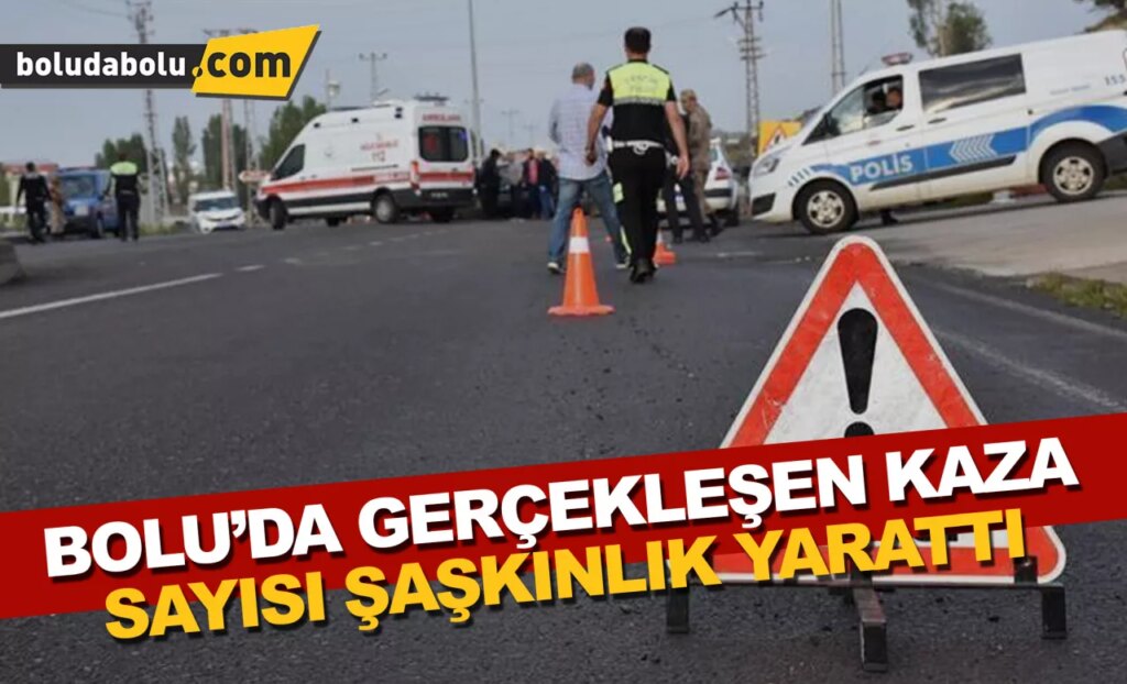 Bolu’da trafik istatistik bülteni yayınlandı Bolu’da trafik istatistik bülteni yayınlandı