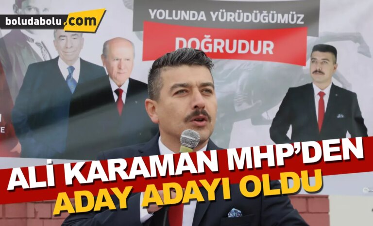 Tanju Özcan’ın eski şoförü, MHP’den belediye başkan adayı oldu