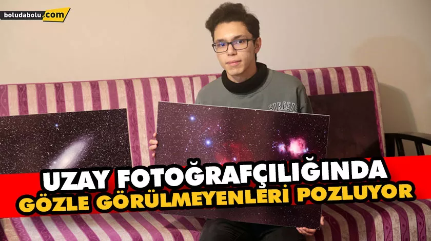 Uzay fotoğrafçılığında gözle görülmeyenleri pozluyor Uzay fotoğrafçılığında gözle görülmeyenleri pozluyor