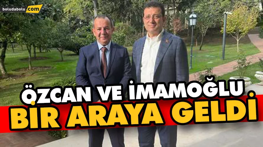 TANJU ÖZCAN VE EKREM İMAMOĞLU BİR ARAYA GELDİ TANJU ÖZCAN VE EKREM İMAMOĞLU BİR ARAYA GELDİ