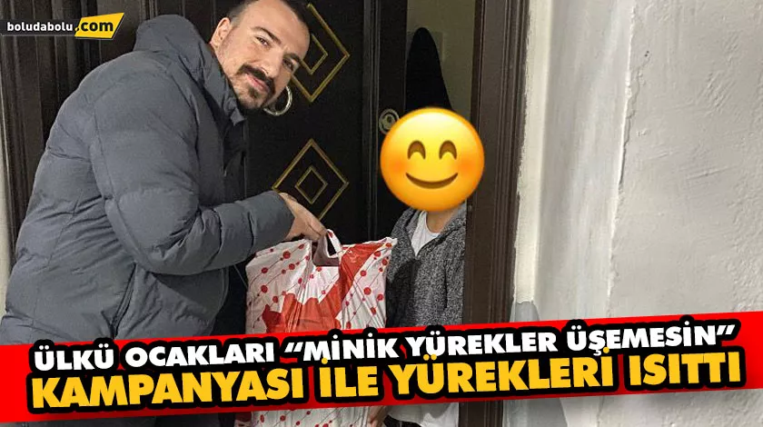 Ülkü Ocakları “minik yürekler üşemesin” kampanyası ile yürekleri ısıttı Ülkü Ocakları “minik yürekler üşemesin” kampanyası ile yürekleri ısıttı
