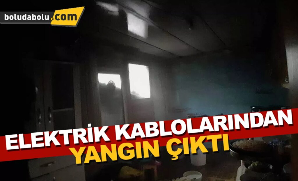 Bolu’da elektrik kablolarından yangın çıktı: 2 yaralı Bolu’da elektrik kablolarından yangın çıktı: 2 yaralı