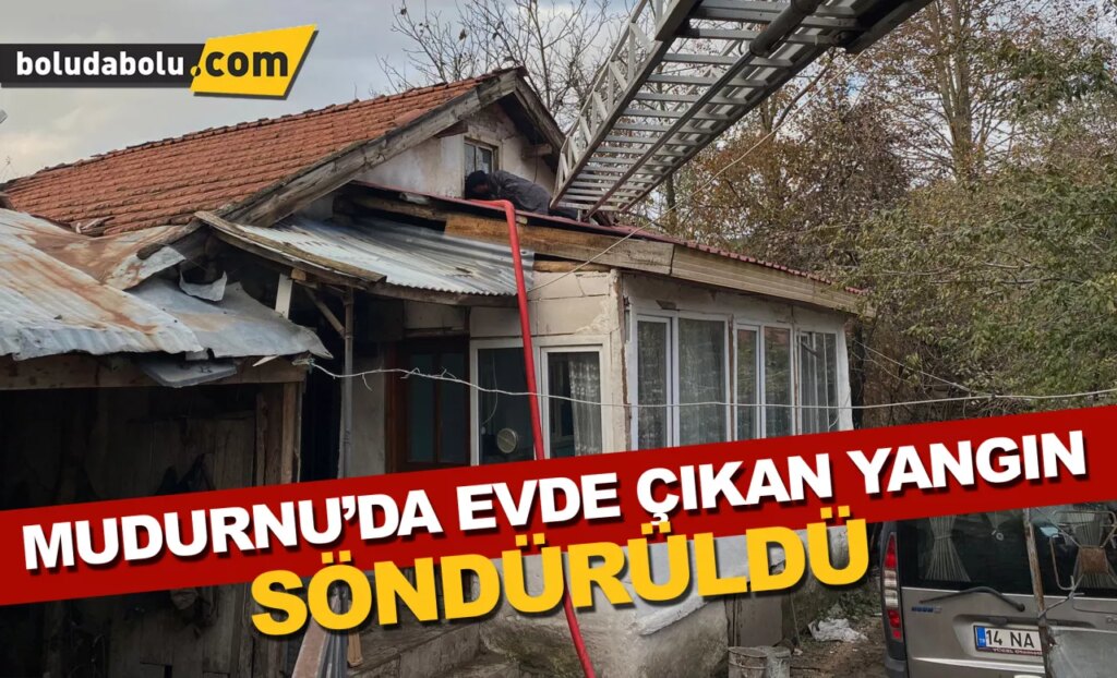 Mudurnu’da evde çıkan yangın söndürüldü Mudurnu’da evde çıkan yangın söndürüldü