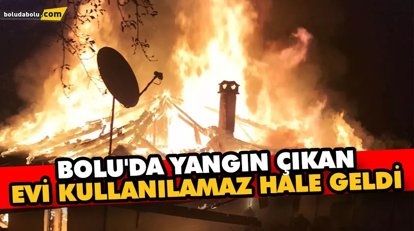 Ev kullanılamaz hale geldi Ev kullanılamaz hale geldi
