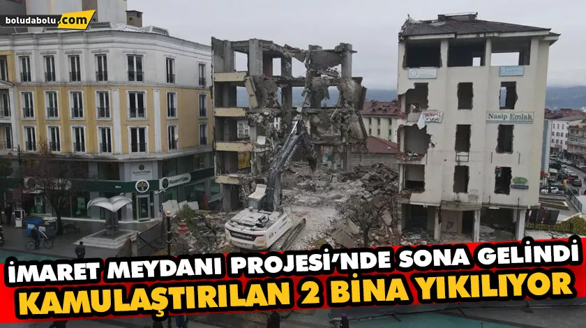 İMARET MEYDANI PROJESİ’NDE SONA GELİNDİ İMARET MEYDANI PROJESİ’NDE SONA GELİNDİ