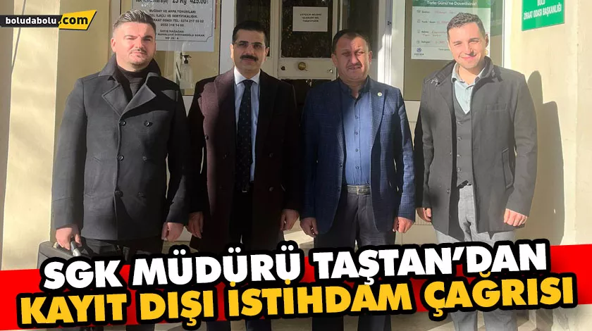 BOLU’DA KAYIT DIŞI İSTİHDAMLA MÜCADELEYE DEVAM BOLU’DA KAYIT DIŞI İSTİHDAMLA MÜCADELEYE DEVAM