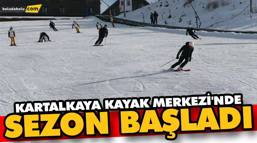 Kartalkaya kayak merkezi’nde sezon başladı Kartalkaya kayak merkezi’nde sezon başladı