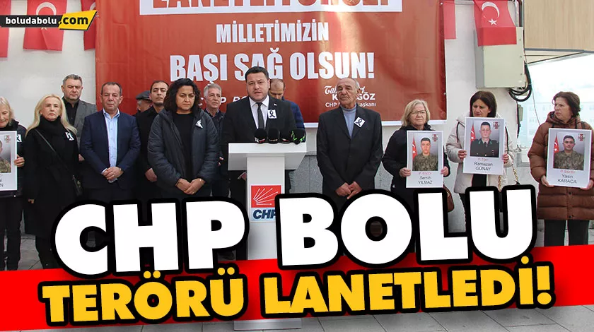 CHP BOLU TERÖRÜ LANETLEDİ! CHP BOLU TERÖRÜ LANETLEDİ!